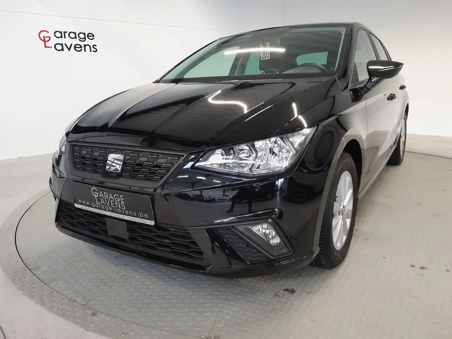 SEAT Ibiza 1.0 TSI Style PDC CARPLAY ANDROID Zwart - 1