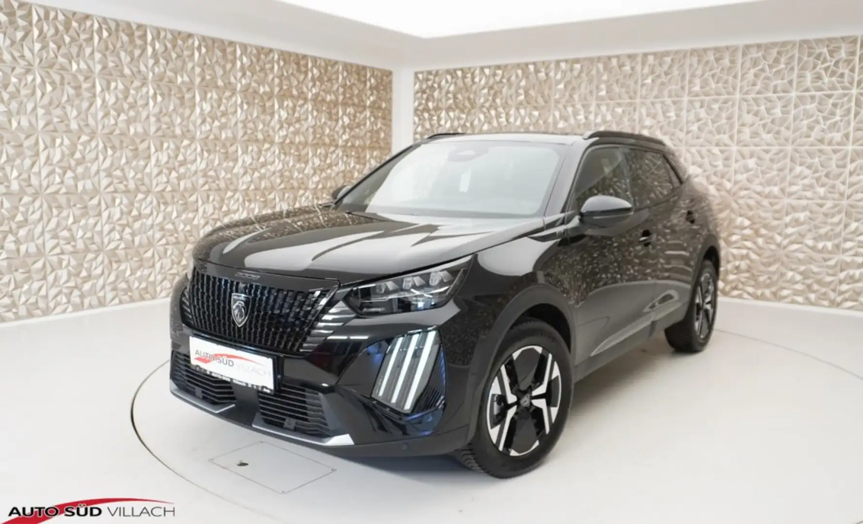 Peugeot 2008 GT Hybrid 145 e-DCS6 Schwarz - 1