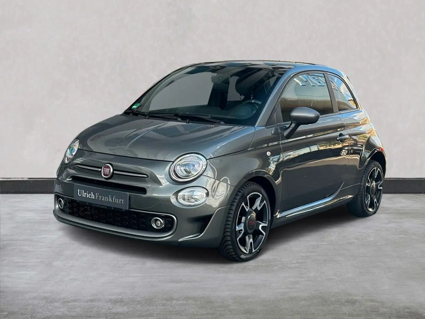 Fiat 500 0,9 8V TwinAir S  Sky Dome PDC 16" Navi Grijs - 1