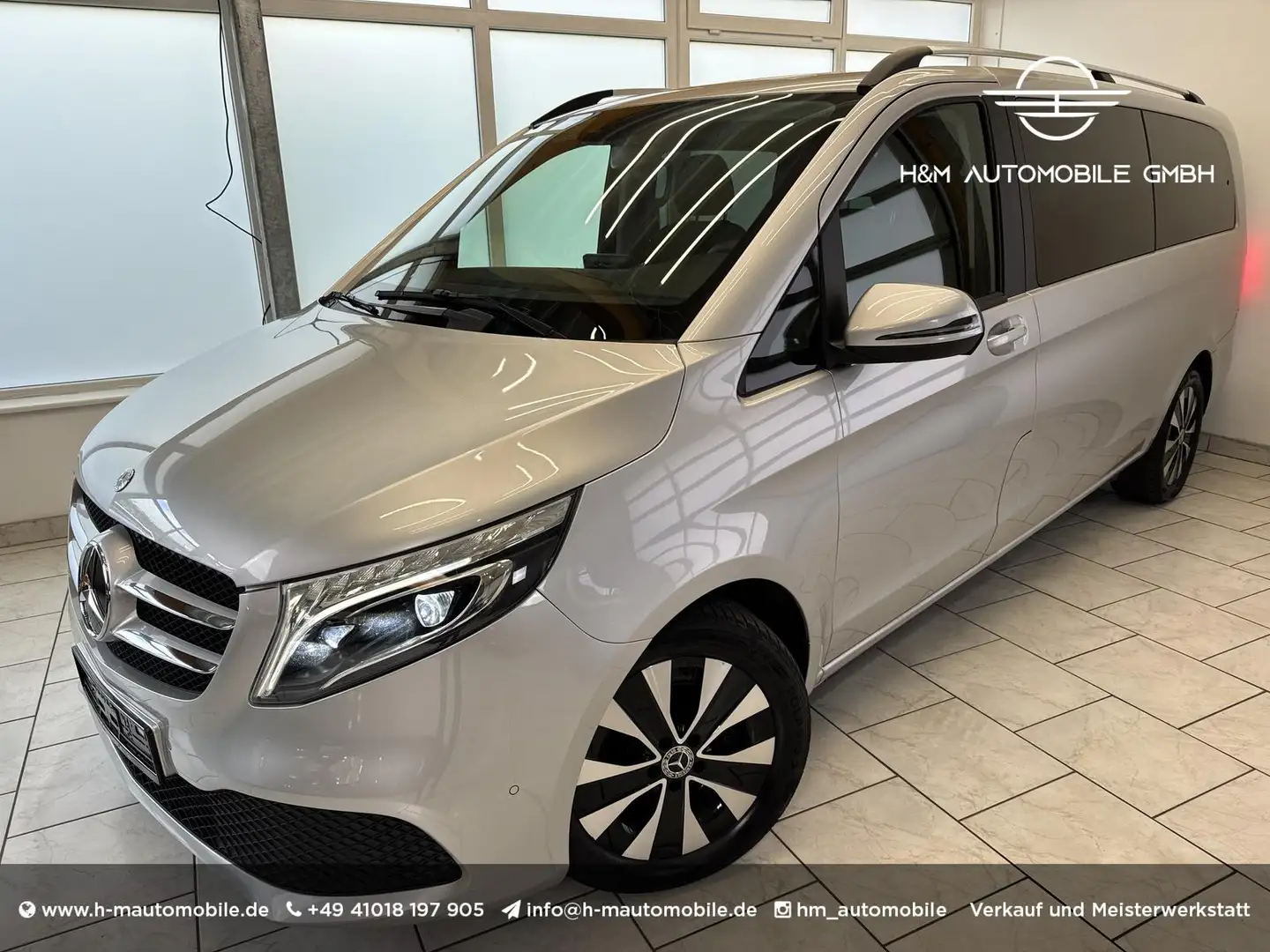Mercedes-Benz V 250 d Avantgarde - LED/Navi/Kamera/AHK Silber - 1