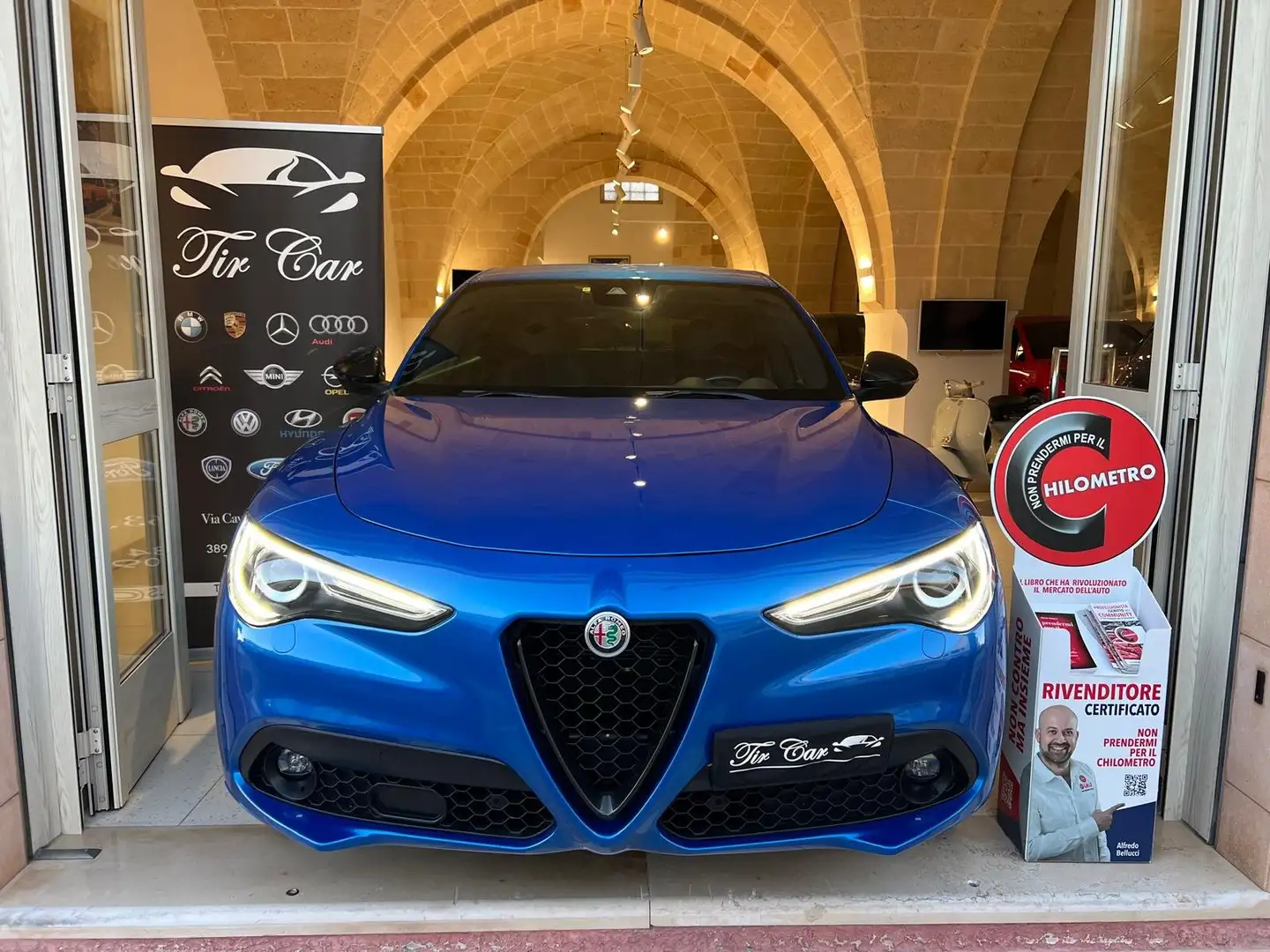 Alfa Romeo Stelvio Stelvio 2020 2.2 t Veloce Ti Q4 210cv auto Blu/Azzurro - 2