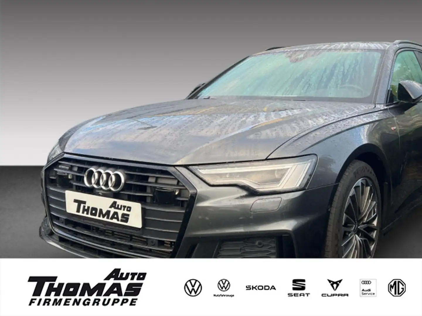 Audi A6 2.0 TFSI e S-Tronic quattro sport SHZ K Gris - 1