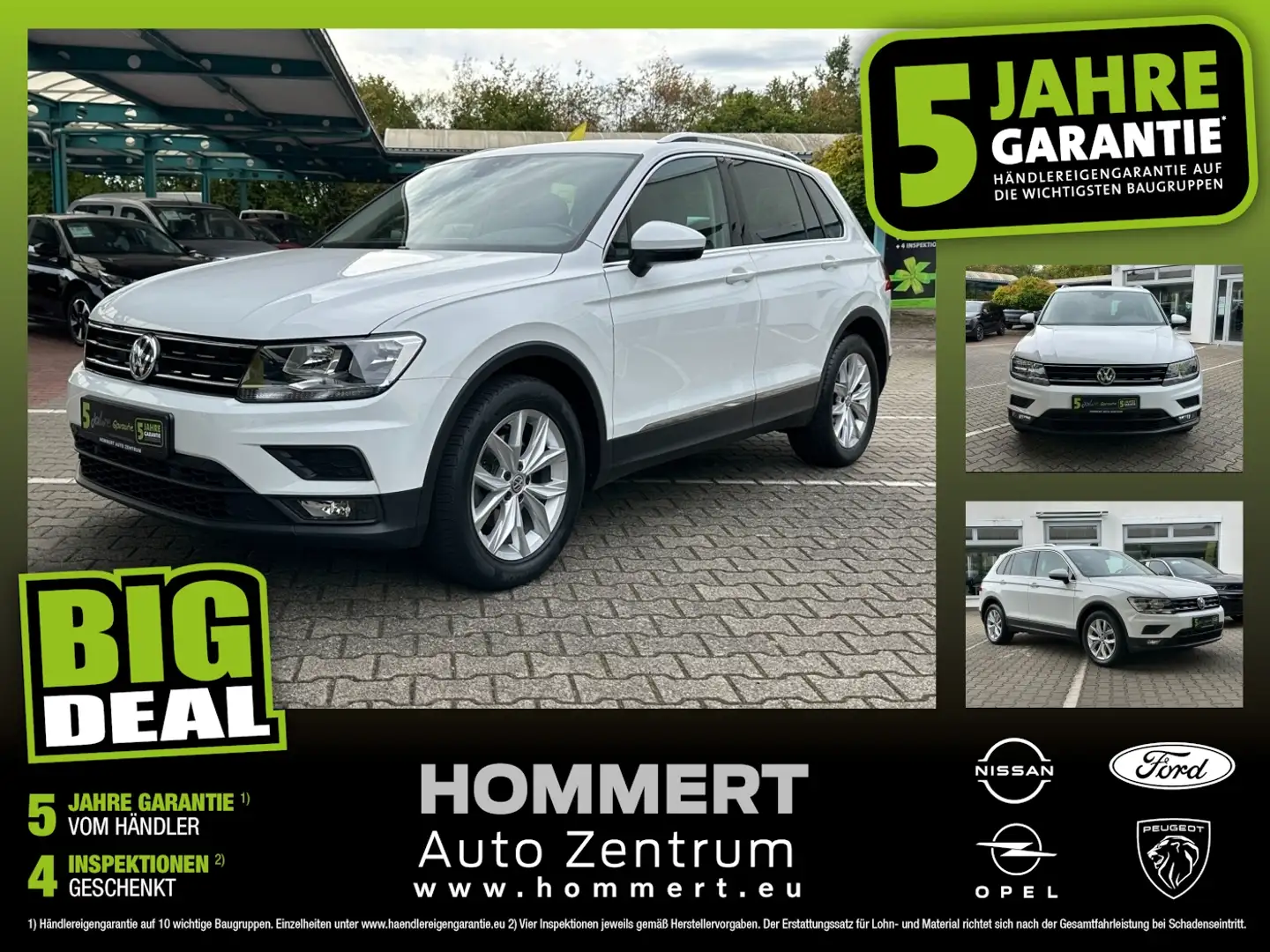 Volkswagen Tiguan 1.4 TSI Comfortline *elektr.Heckklappe*LM Blanc - 1