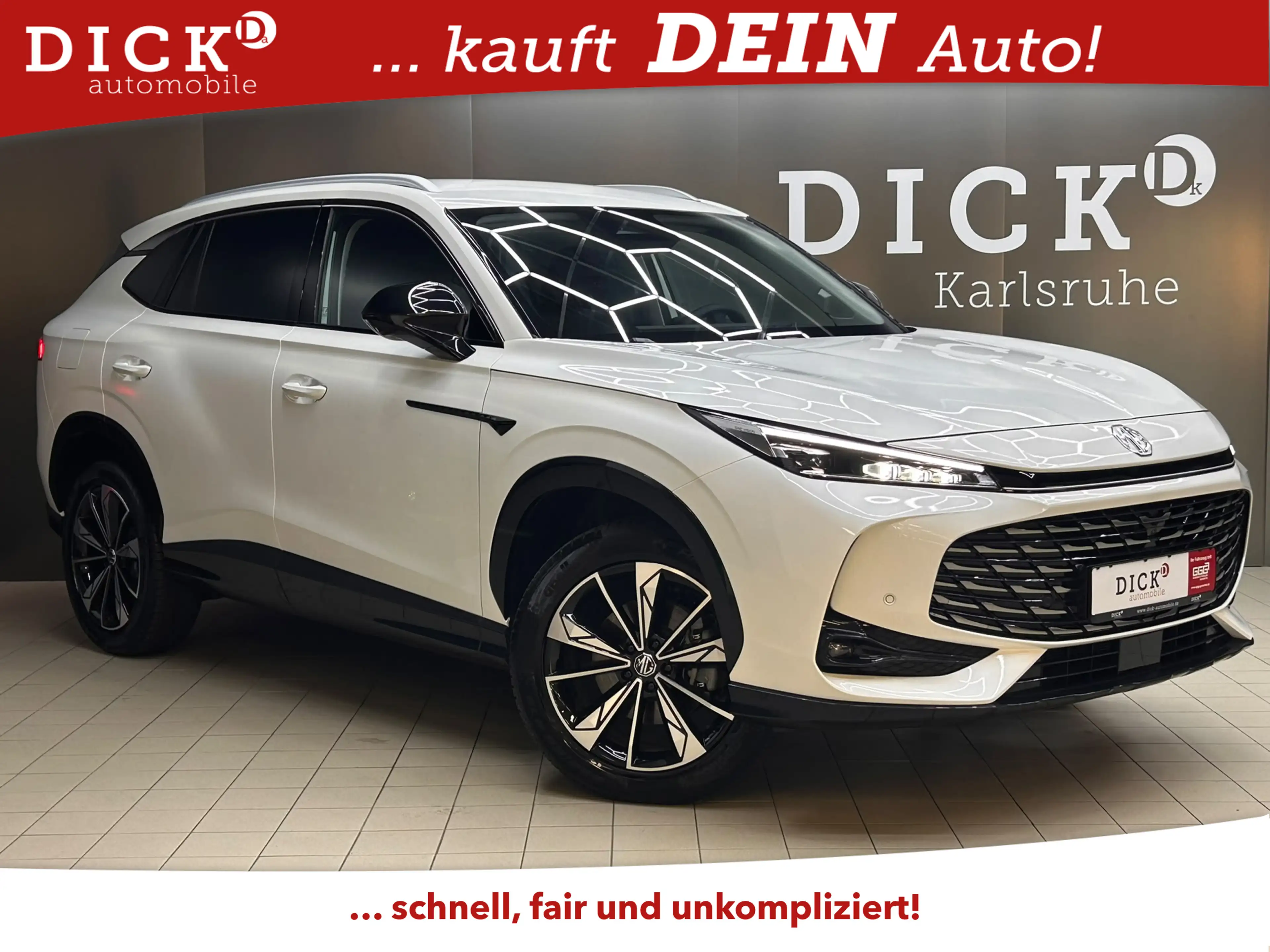 MG HS 1.5 TGDI Luxury >NAV+360+VIRTU+ACC+LEDER+SHZ+