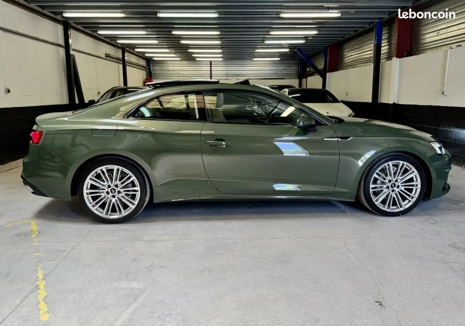 Audi A5 40 TFSI Essence Mild-Hybrid MHEV 204 ch AVUS S-tro Groen - 2
