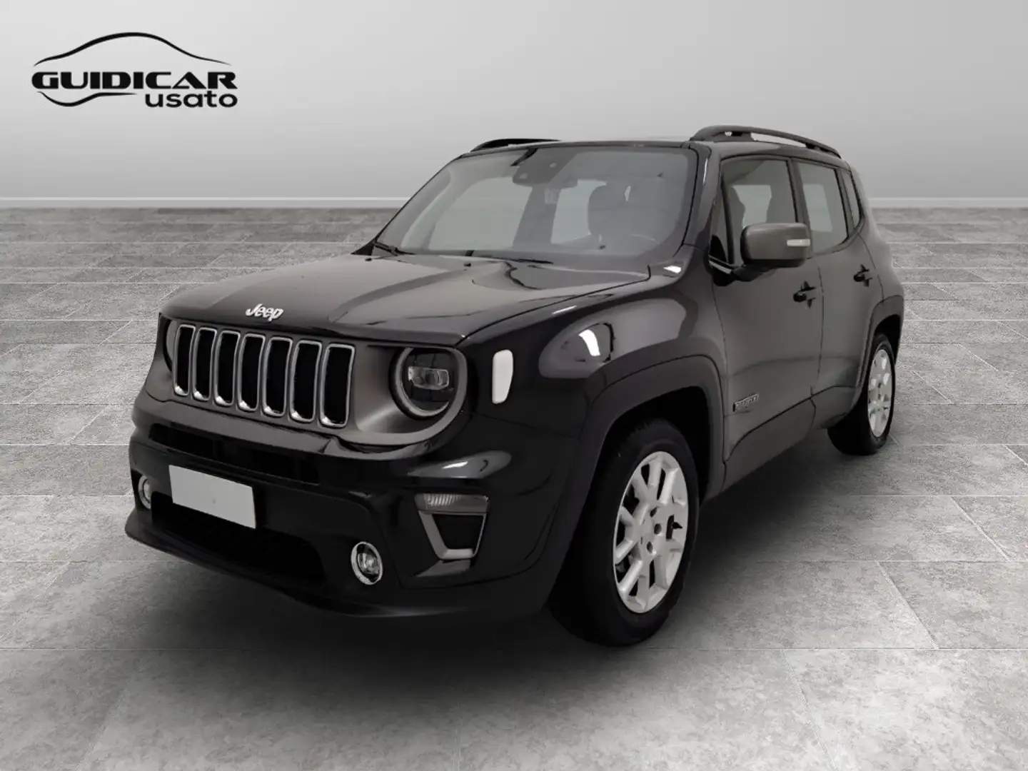 Jeep Renegade 2019 - Renegade 1.0 t3 Limited 2wd Zwart - 1