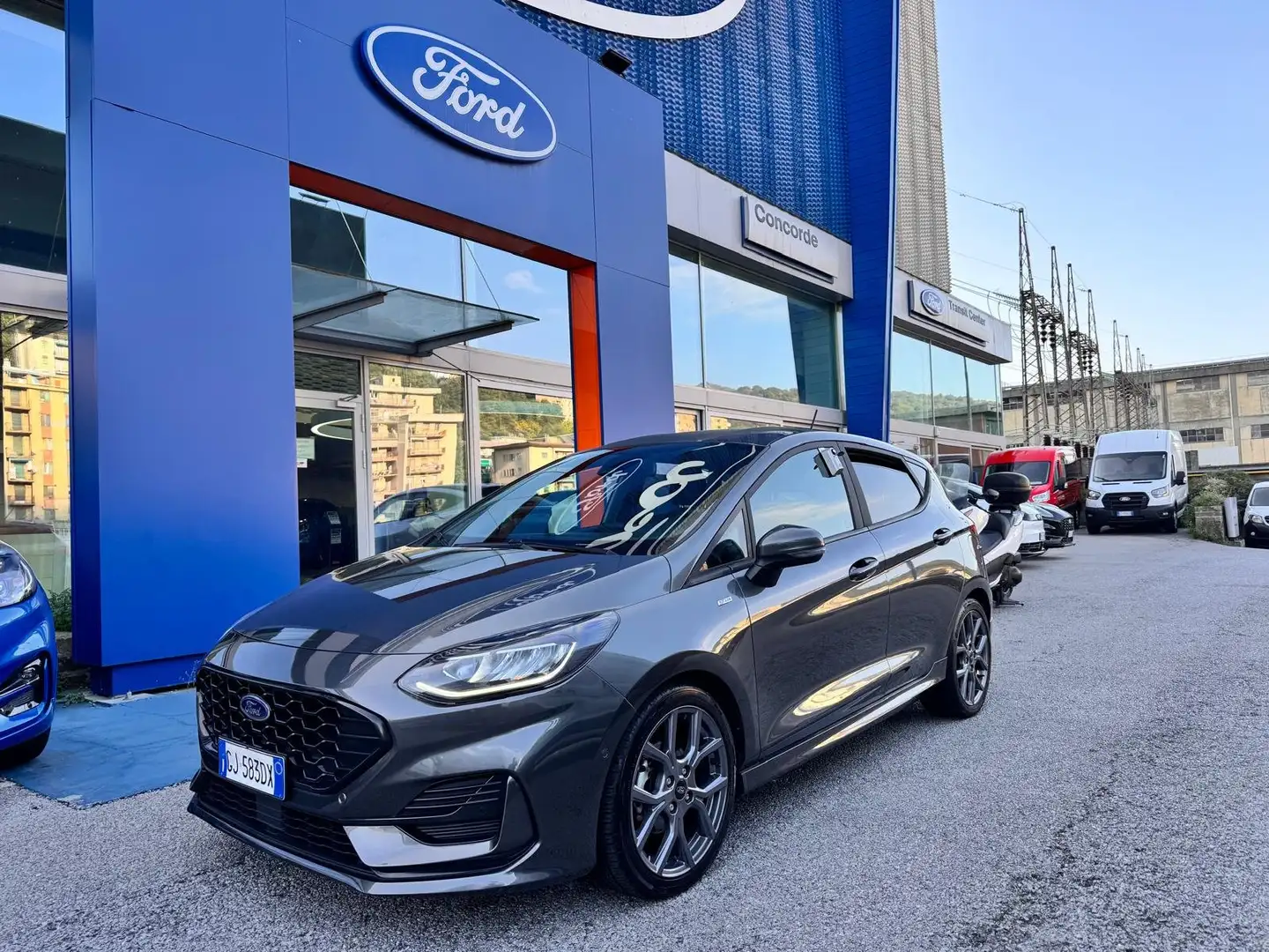 Ford Fiesta Fiesta 5p 1.0 ecoboost h ST-Line 125cv Grigio - 1