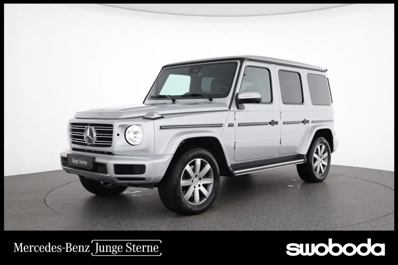 Mercedes-Benz G 350 d 4M Multibeam Standhzg Burmester Widescreen Argent - 1