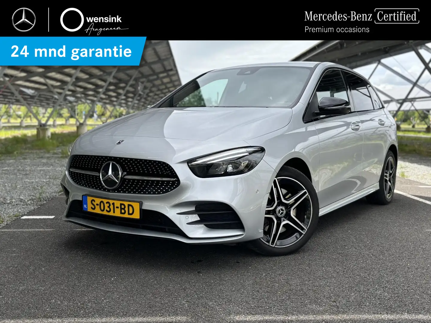 Mercedes-Benz B 250 e AMG Line | Night | Sfeerverlichting | Stoelverwa Zilver - 1