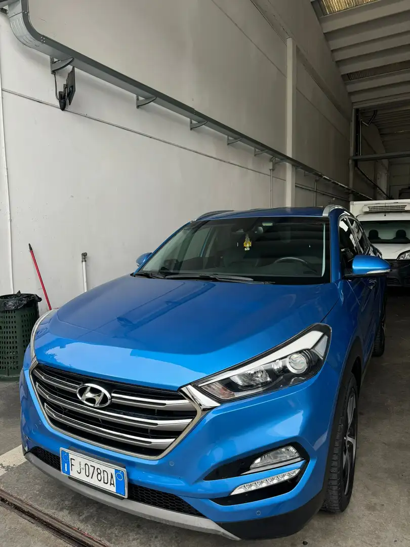 Hyundai TUCSON Tucson II 2015 1.7 crdi Xpossible 2wd 141cv dct Bleu - 2