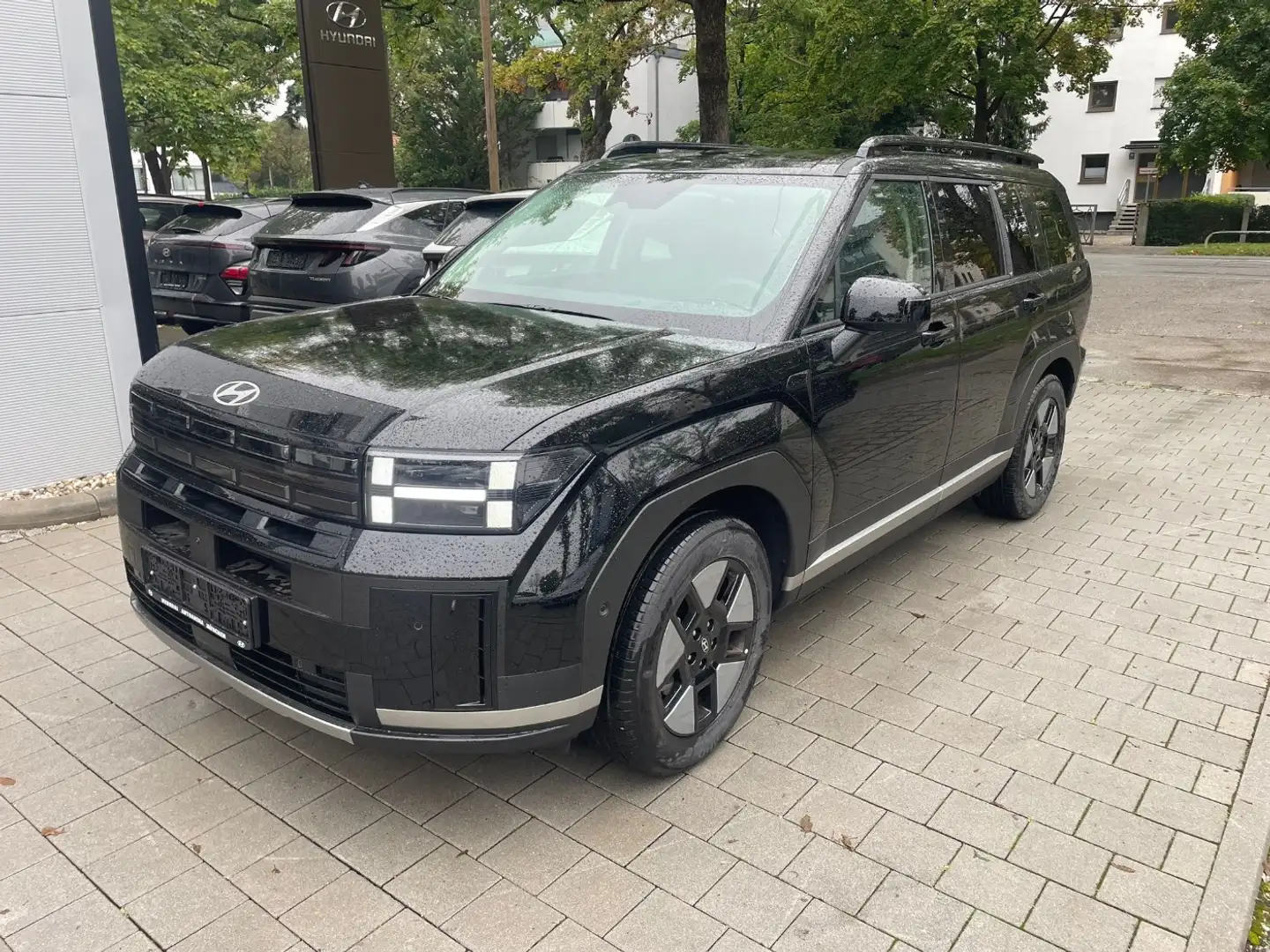 Hyundai SANTA FE 5Sitzer Signature 2xKlima HeadUp Display Noir - 2