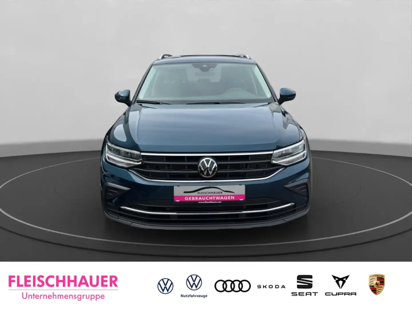 Volkswagen Tiguan Move 2,0 TDI Navi+LED +ACC+CarPlay+Rear View Blau - 2
