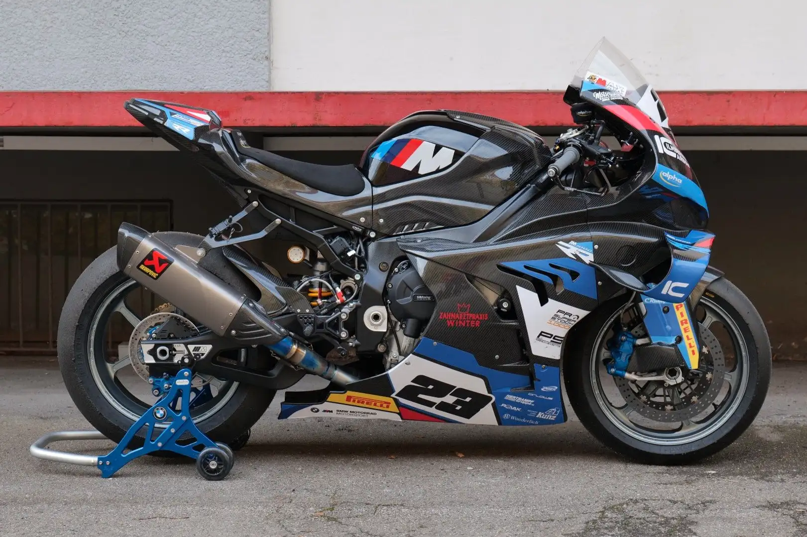 BMW M 1000 RR IDM Superbike #23 Zachmann Noir - 1