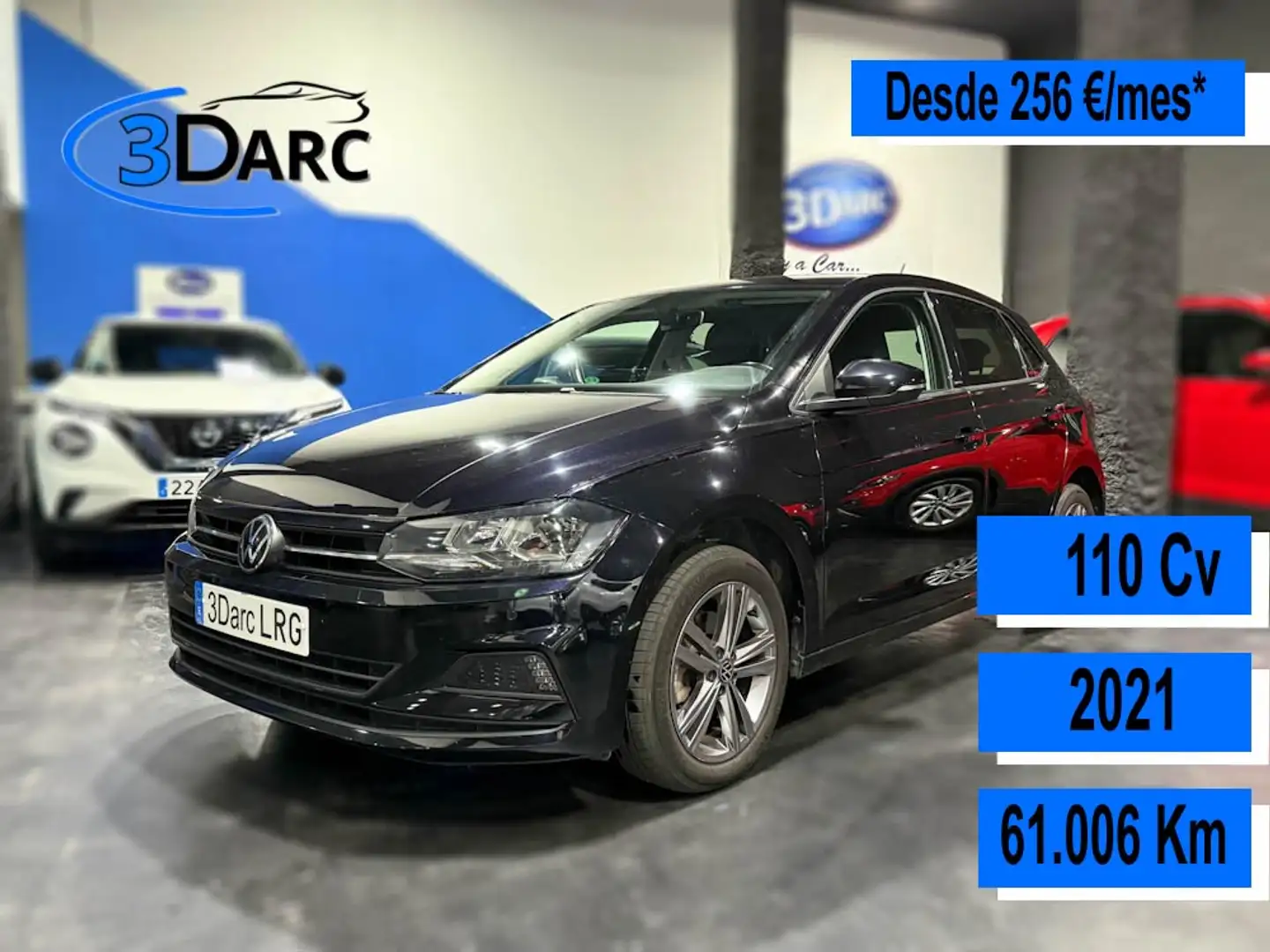 Volkswagen Polo 1.0 TSI United 81kW Black - 1