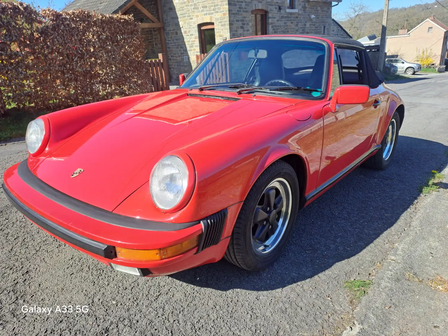 Porsche 911 Cabriolet G50 Rouge - 1