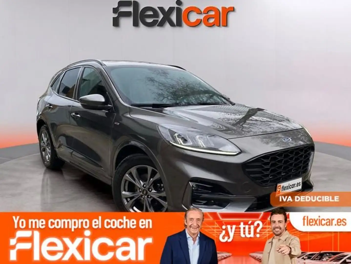 Ford Kuga 2.0 EcoBlue ST-Line FWD 120 Aut. Gris - 1