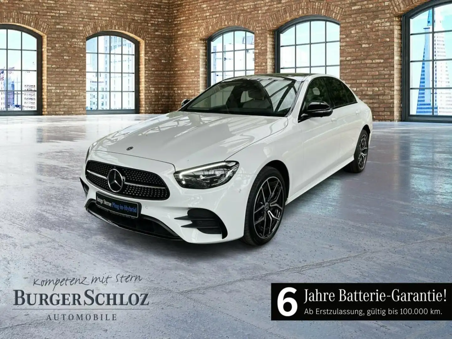 Mercedes-Benz E 300 de 4M AMG Blanc - 1