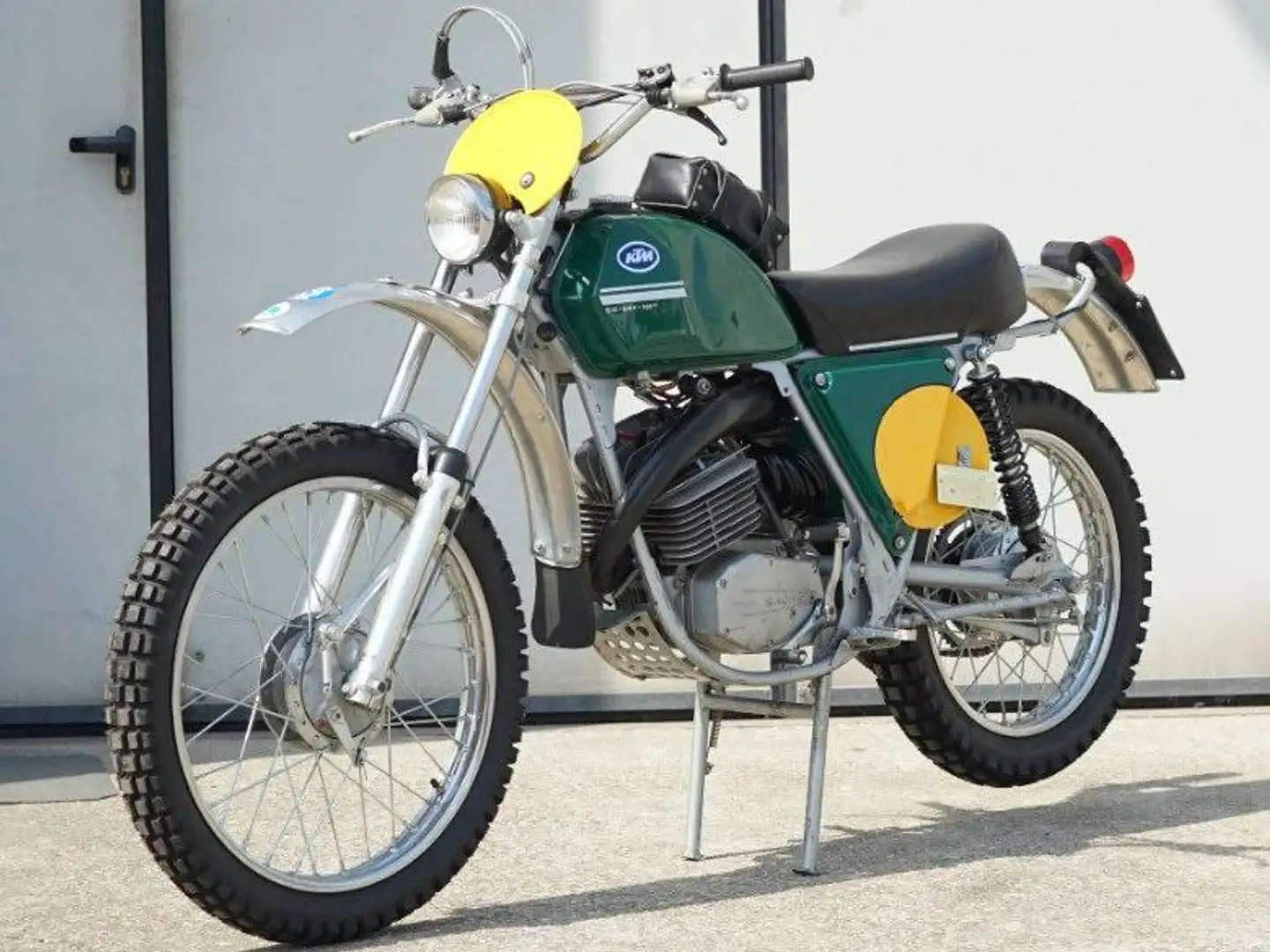 KTM 125 GS GS Sachs-100 Zielony - 1