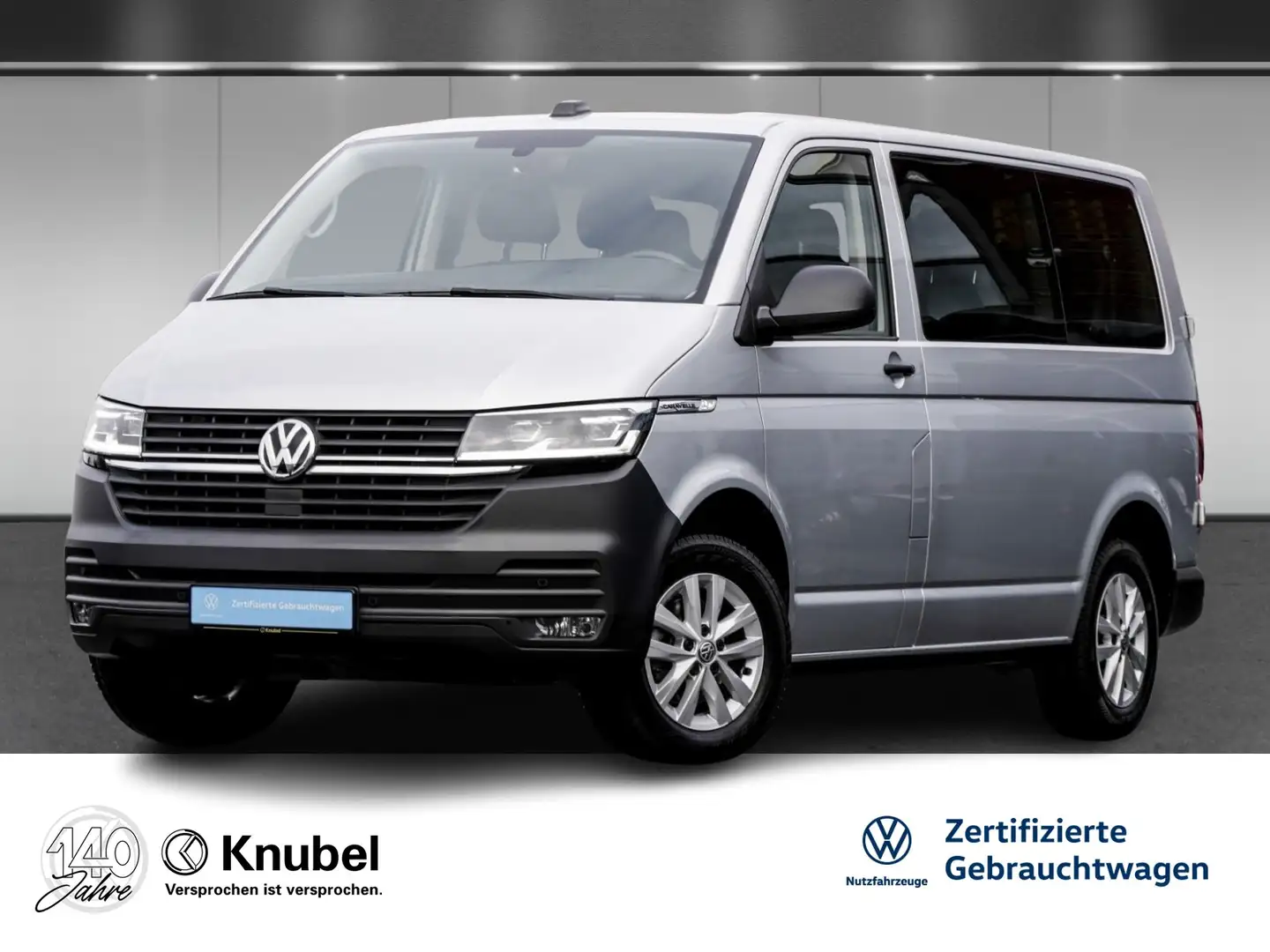 Volkswagen T6 Caravelle 6.1 Trendline 2.0 TDI DSG LED Navi AHK HFT 9-Si... Argento - 1