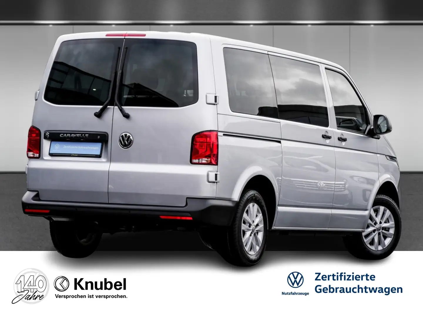 Volkswagen T6 Caravelle 6.1 Trendline 2.0 TDI DSG LED Navi AHK HFT 9-Si... Argento - 2