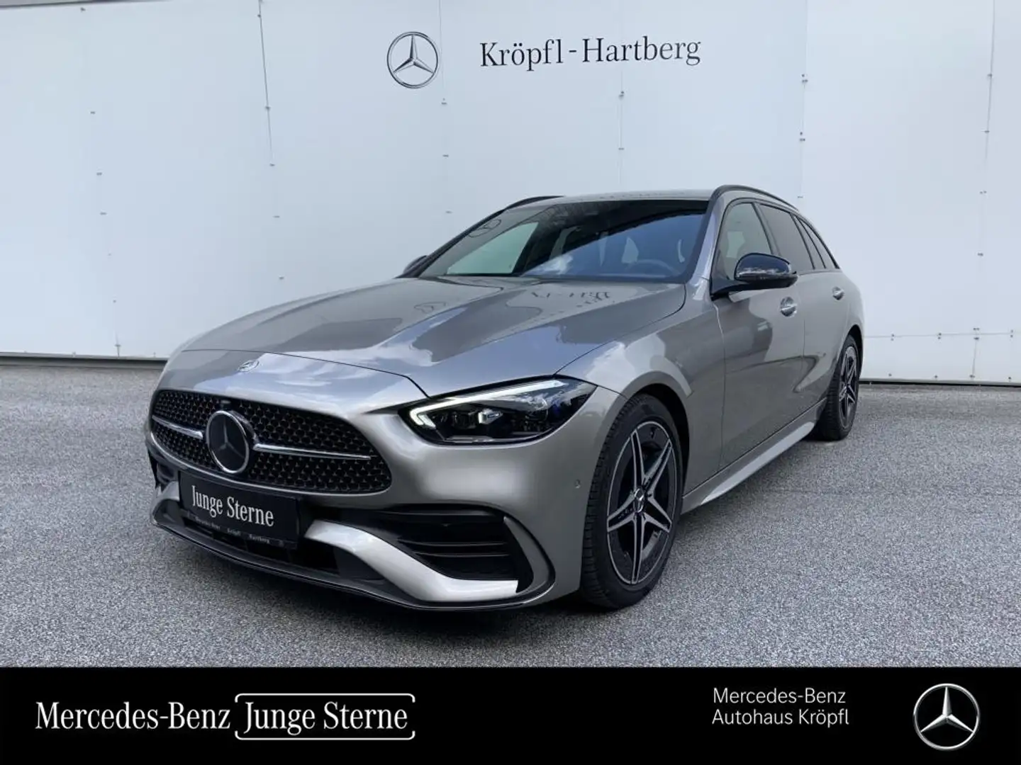 Mercedes-Benz C 300 d T-Modell AMG Night Distr MBUX Navi AR Silber - 1