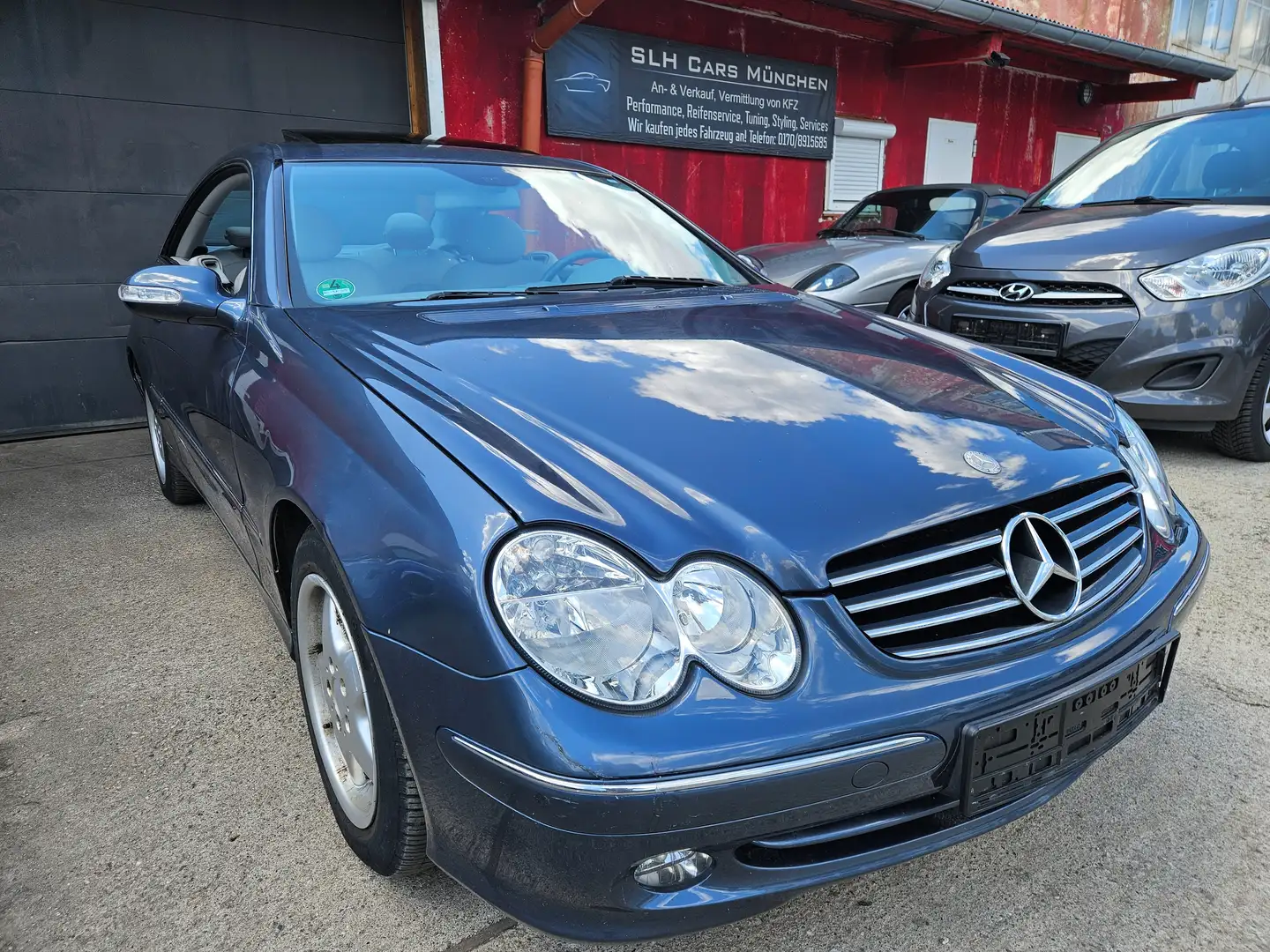 Mercedes-Benz CLK 200 CLK 200 Coupe Kompressor Avantgarde Klima Autom. Grau - 2