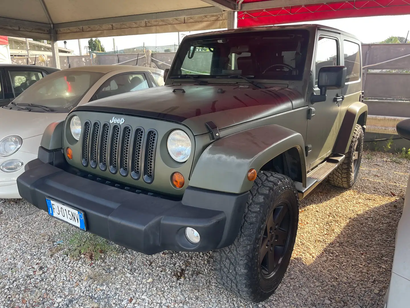 Jeep Wrangler Wrangler III 2007 3p 2.8 crd Sahara auto dpf Verde - 1