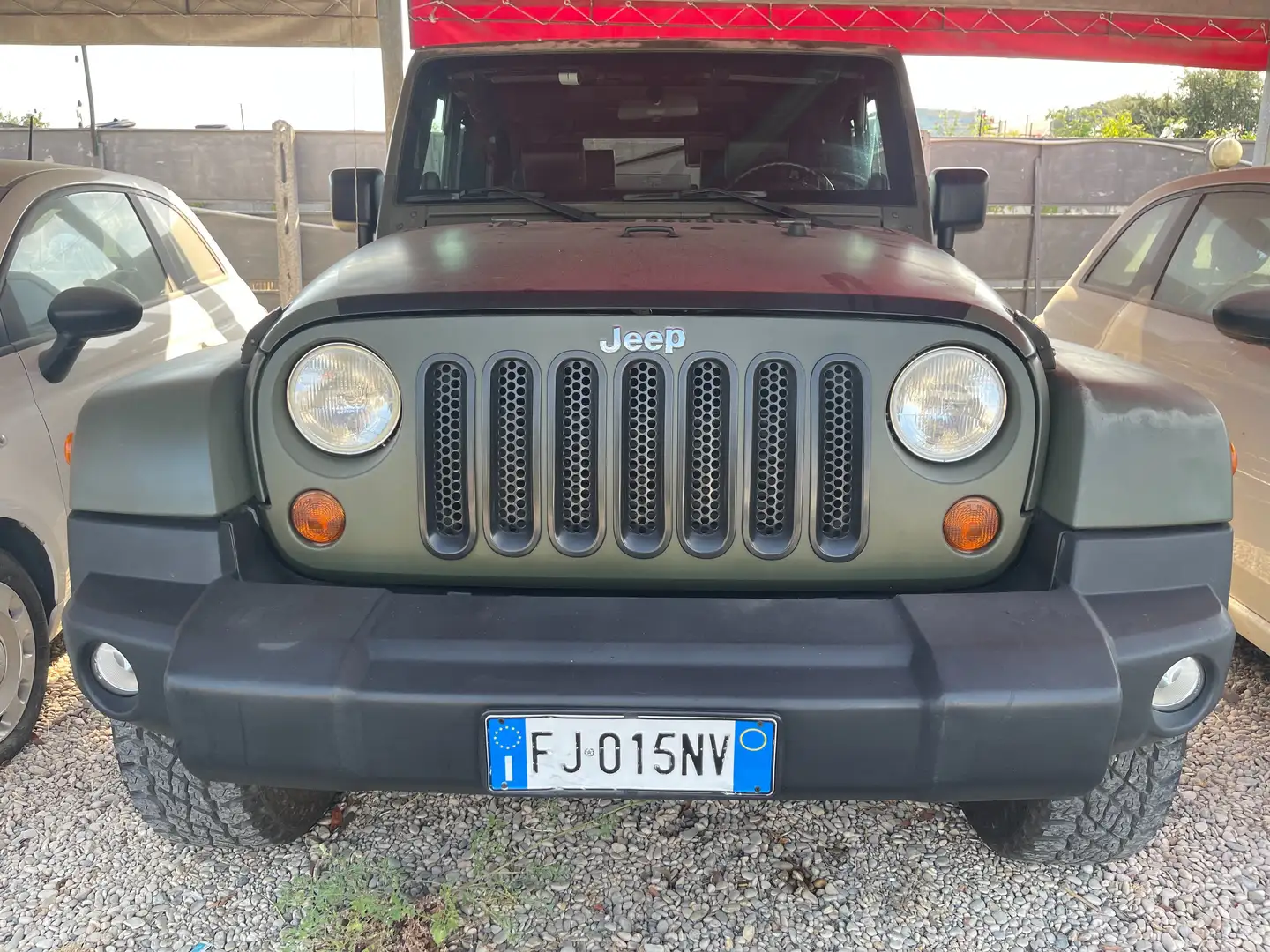 Jeep Wrangler Wrangler III 2007 3p 2.8 crd Sahara auto dpf Verde - 2