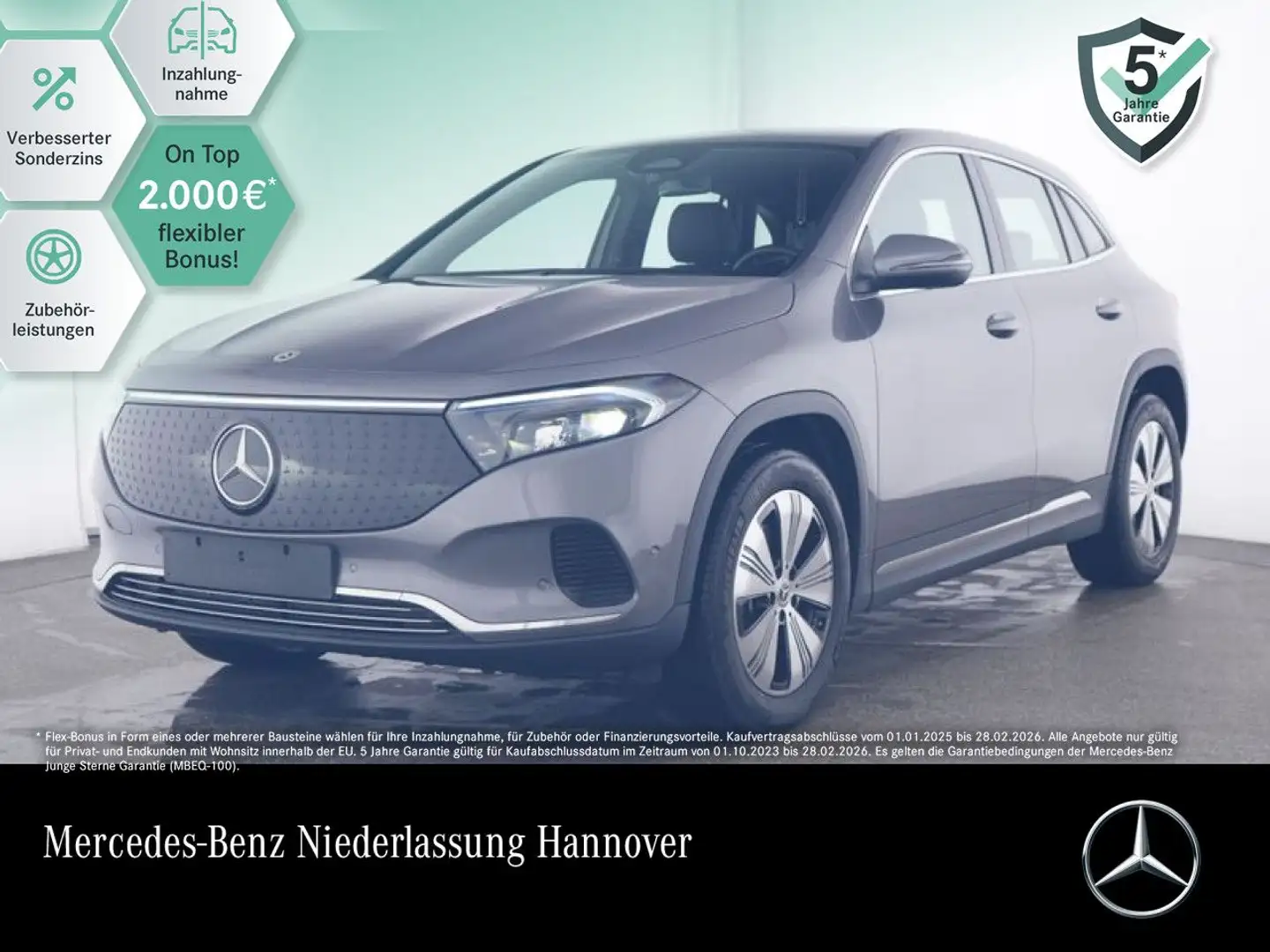 Mercedes-Benz EQA 250 PROG+ADVANCED+KAMERA+SPUR Grau - 1