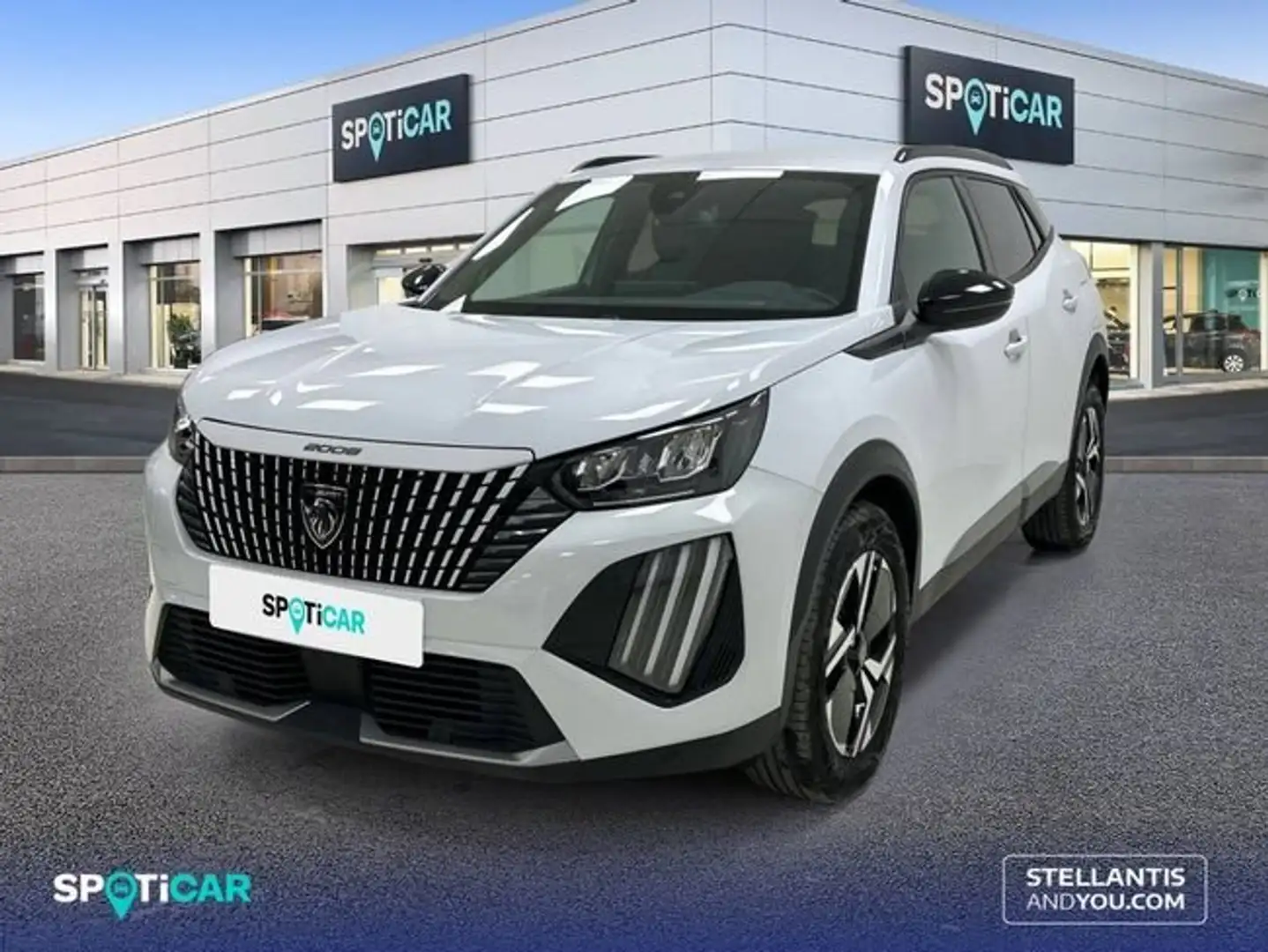 Peugeot 2008 Hybrid Allure eDCS6 145 Blanco - 1