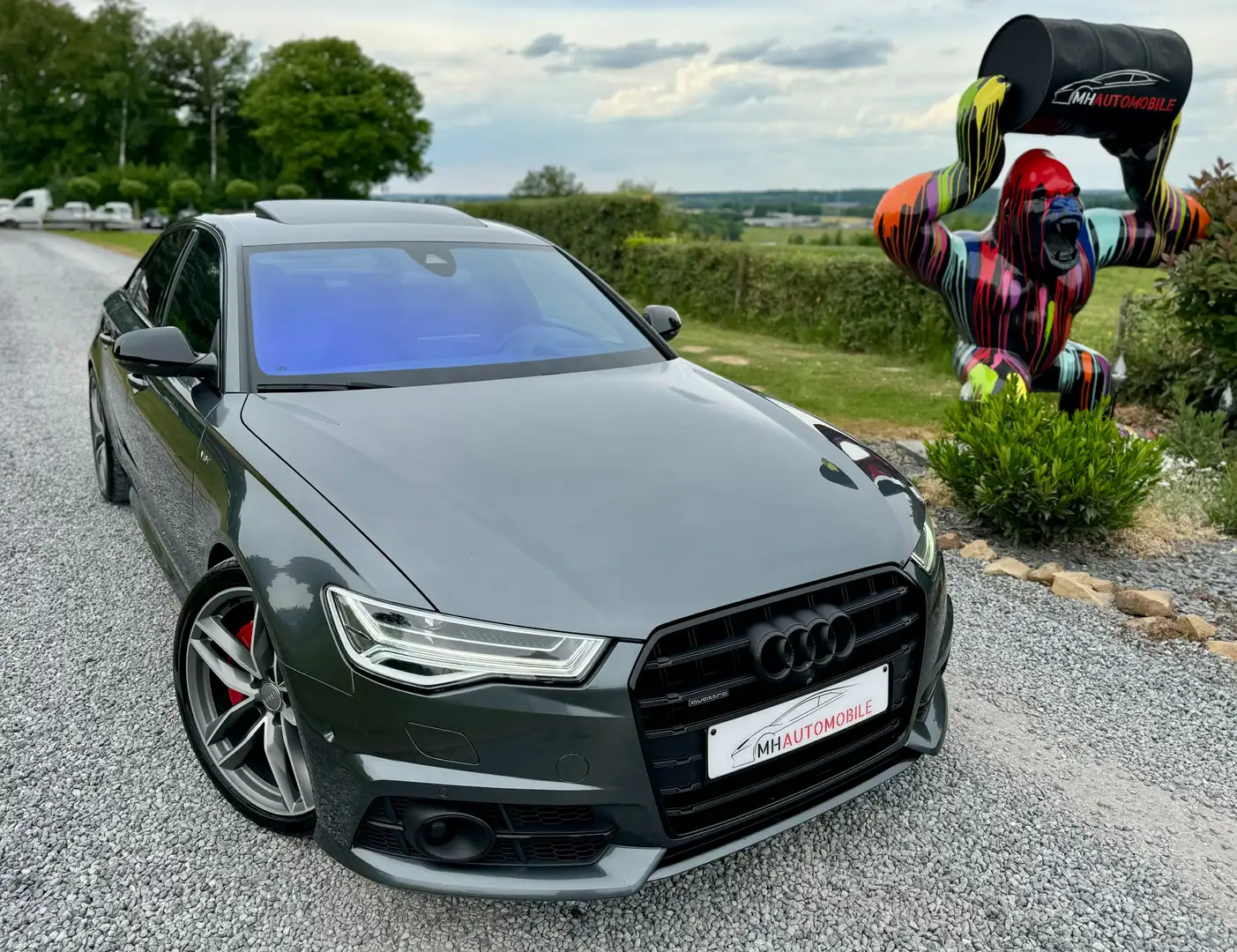 Audi A6 3.0 TDi V6 Biturbo Competition full options Gri - 2