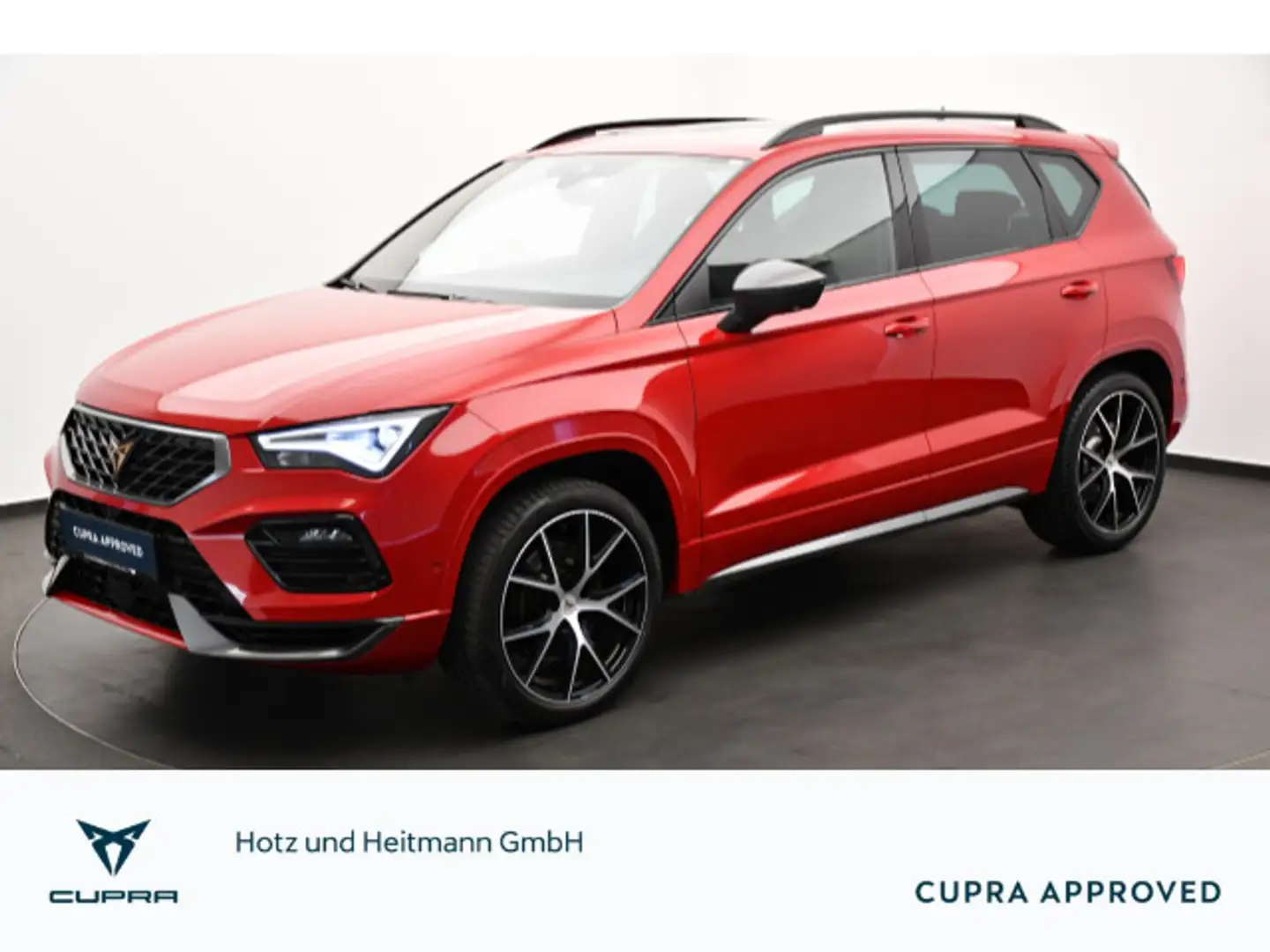 CUPRA Ateca 2.0 TSI 4Drive DSG LED/ACC/Navi/Beats/AHK/ Červená - 1