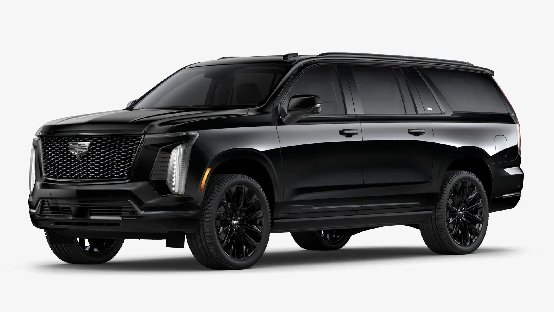 Cadillac Escalade 2025 ESV Sport Platinum € 154000 +ONYX PACKAGE Noir - 1