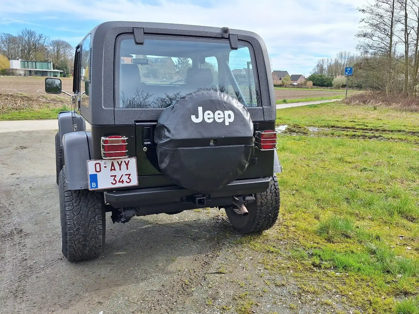Jeep Wrangler YJ Noir - 2