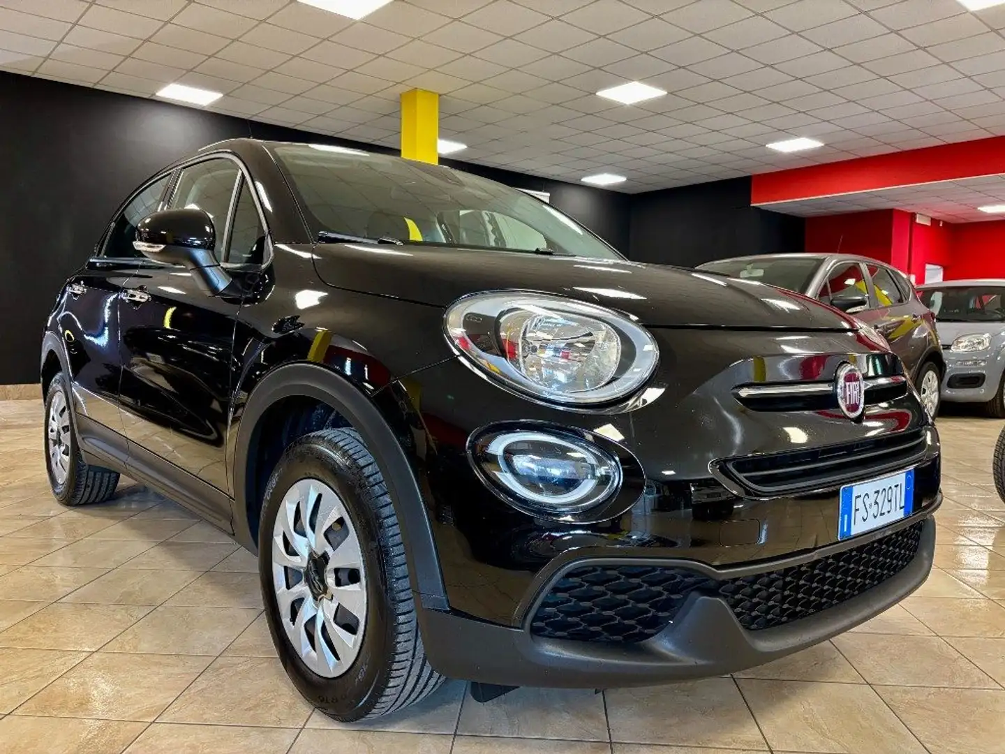 Fiat 500X 1.3 MultiJet 95 CV UNIPRO OK NEOPATENTATO Zwart - 1