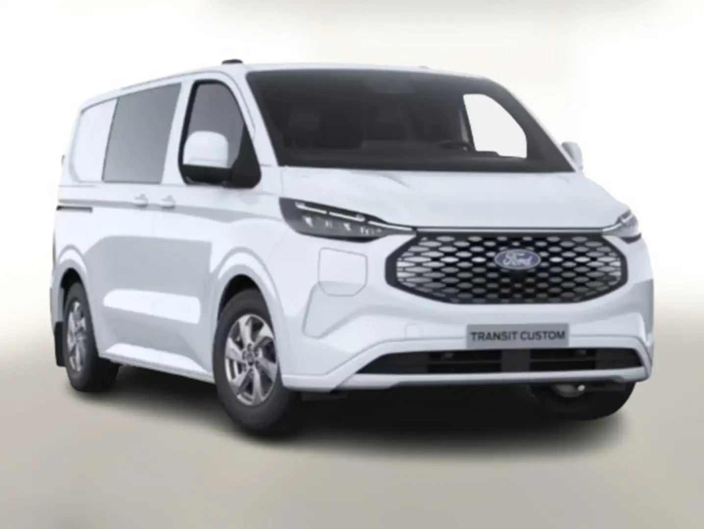 Ford E-Transit Custom Limited Multicab 71kWh L1 LED 100 kW (13... Weiß - 1