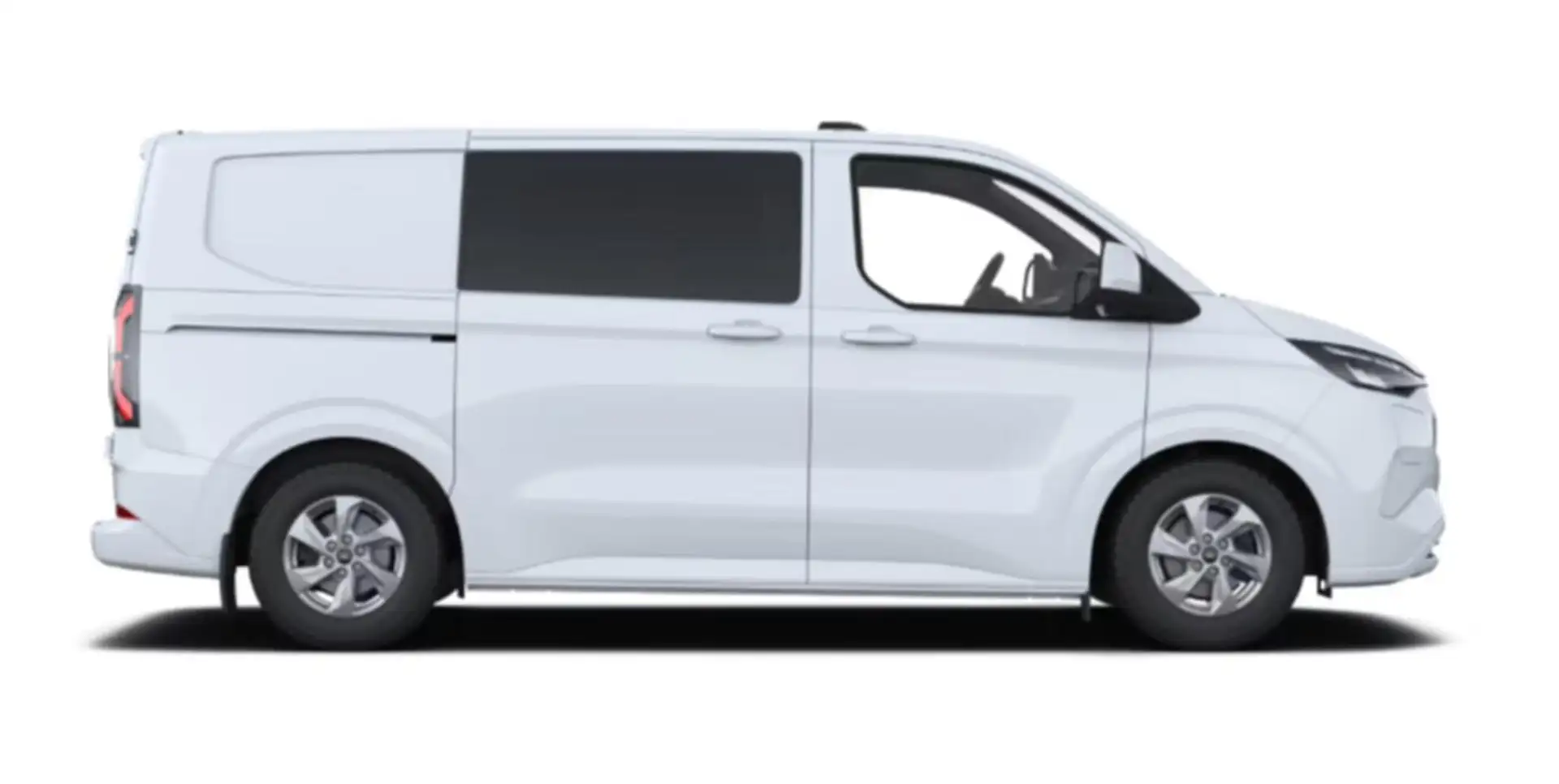 Ford E-Transit Custom Limited Multicab 71kWh L1 LED 100 kW (13... Weiß - 2