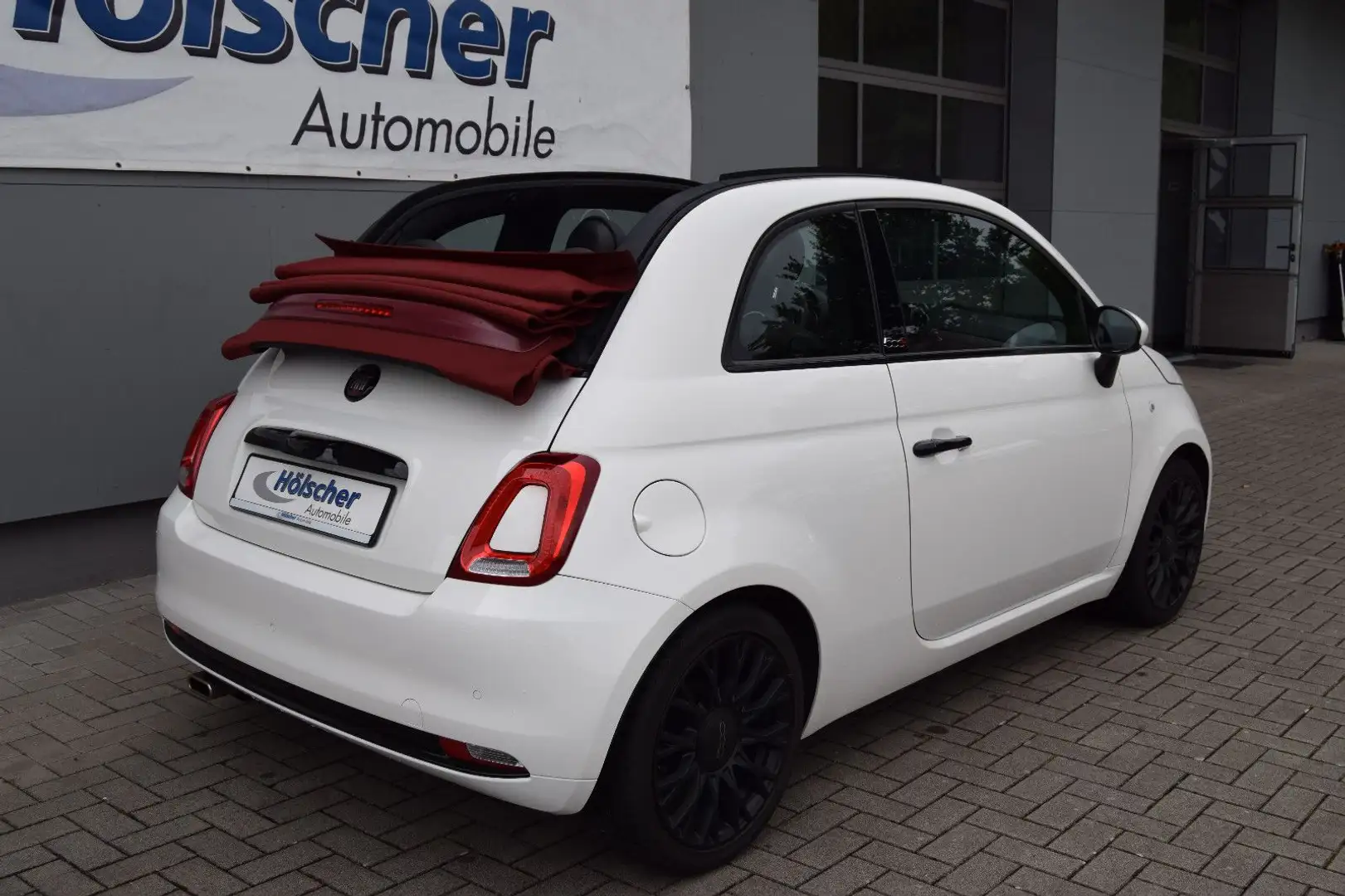 Fiat 500C Rockstar!AUTOM!Sitzh,Leder,Park,LM,Allw,,,, Weiß - 2