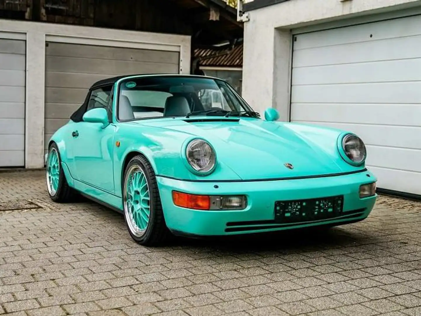 Porsche 964 911 Coupe 3.6 Carrera 2 Turbo Look Verde - 1