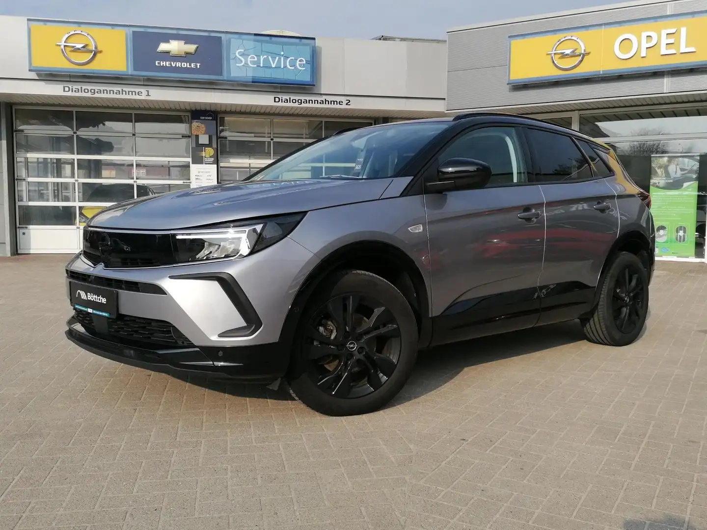 Opel Grandland 1.5 GS Line CDTI AT/LED/Navi/Kamera/Shz/Klimaauto/ Grau - 2