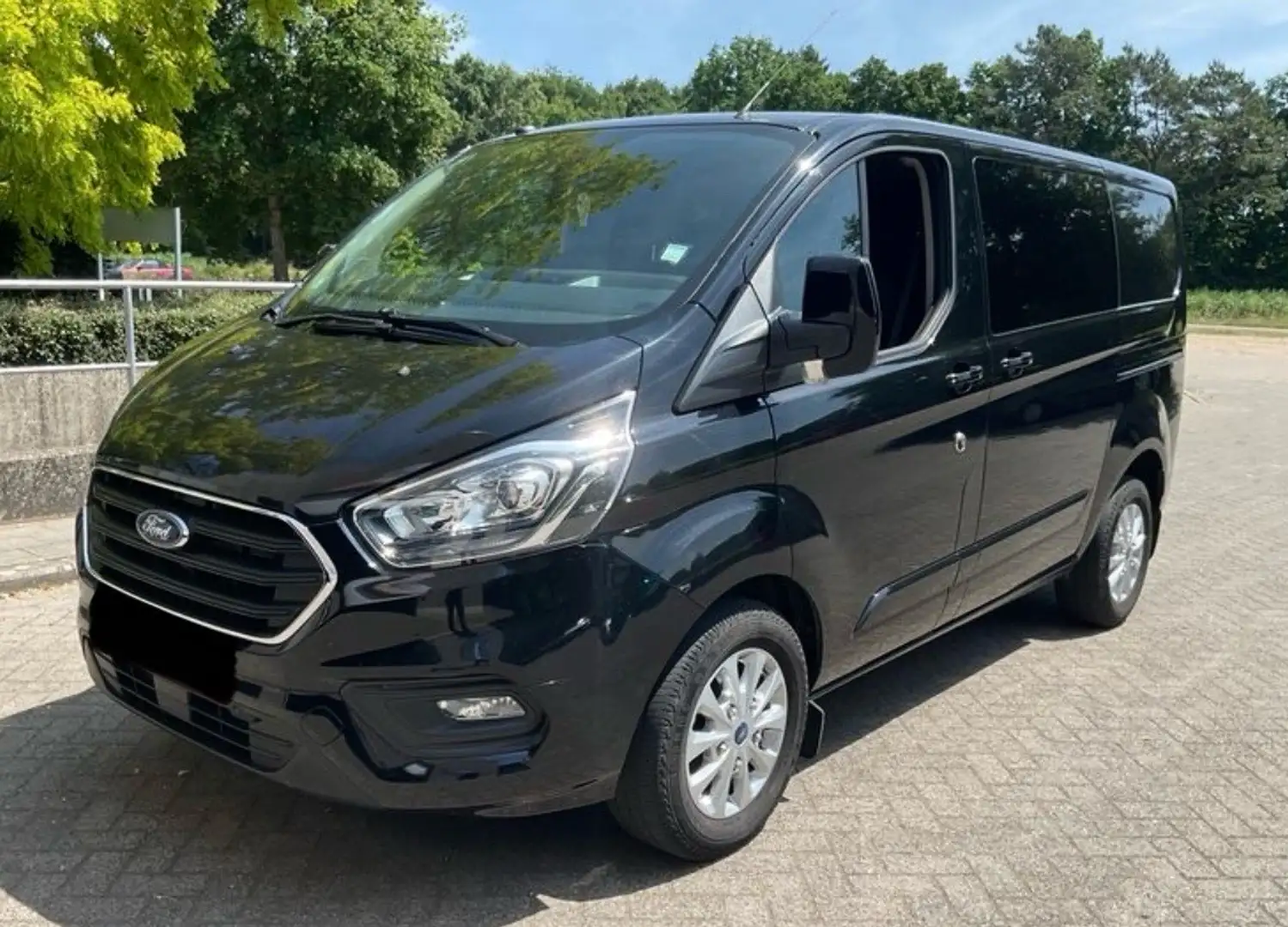 Ford Transit 2.0 TDCI 131CV DOUBLE CABINE TVAC 54000KM 5PLACES Grau - 1