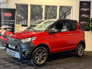 XXL Red Black Mopedauto Microcar 45 KM