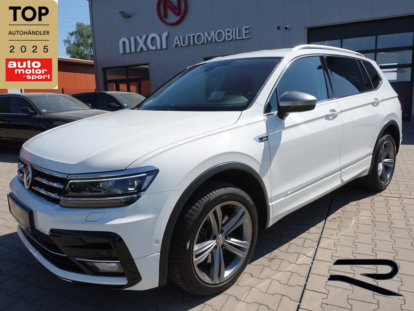 Volkswagen Tiguan Allspace 2,0 TDI Allspace 4Motion DSG/R-Line Weiß - 1