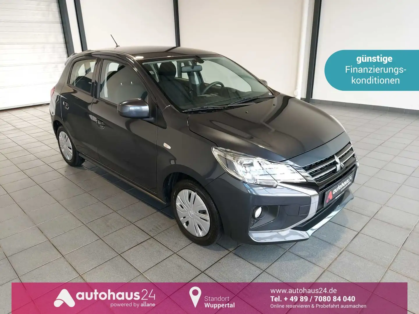 Mitsubishi Space Star 1.2 Select Klima|Bluetooth|Radio CD Gris - 1