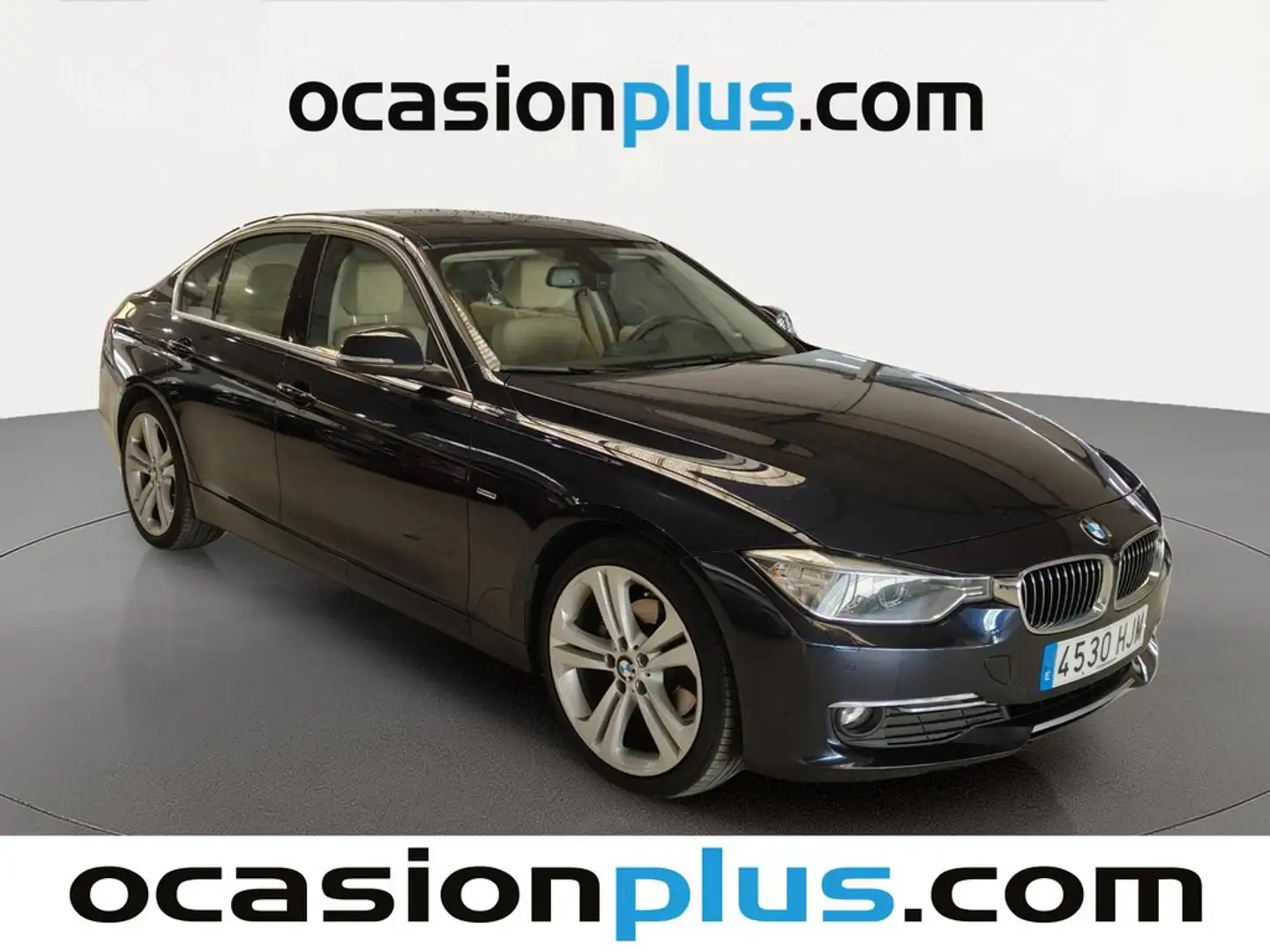 BMW 320 320d Luxury Azul - 2