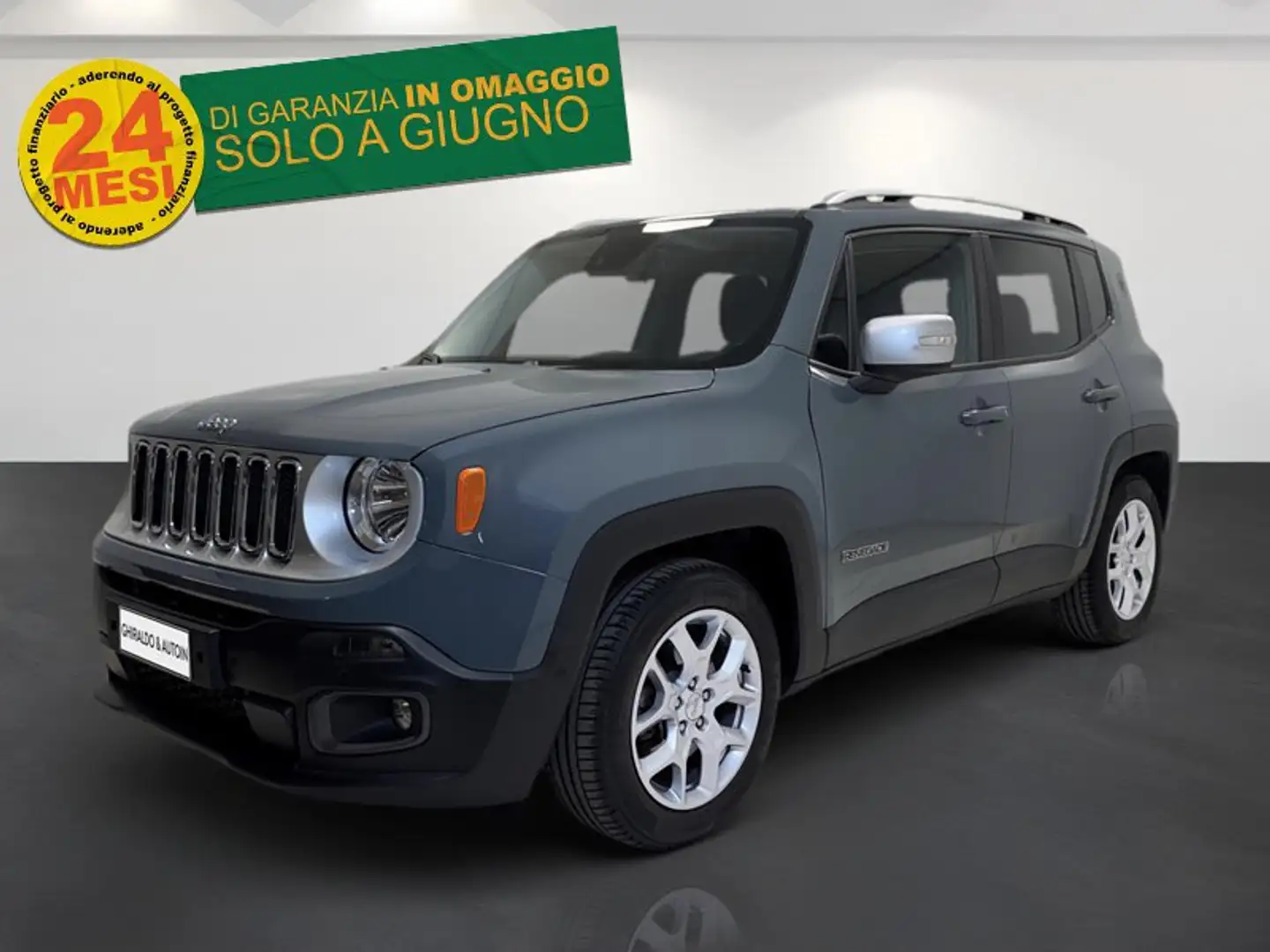 Jeep Renegade 1.6 mjt Limited fwd 120cv E6 Grigio - 1