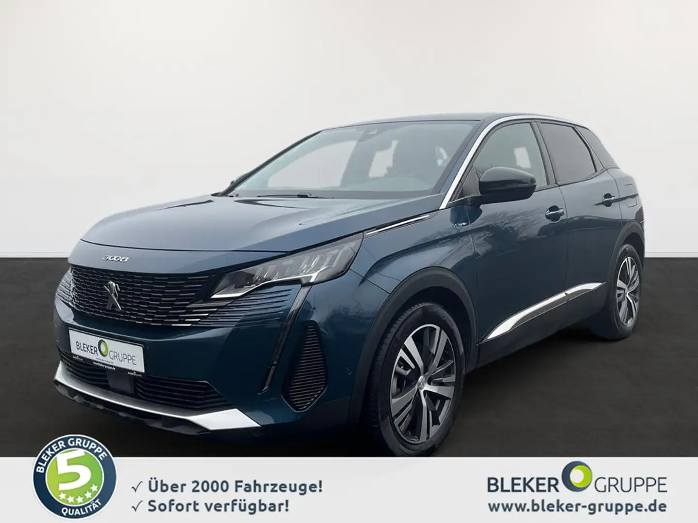 Peugeot 3008 3008 Hybrid 225 Allure Blau - 1