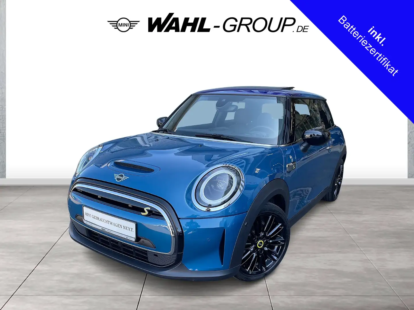 MINI Cooper SE HEAD-UP H&K HIFI PANO DAB LED KAMERA SHZ ALU 17" Blau - 1