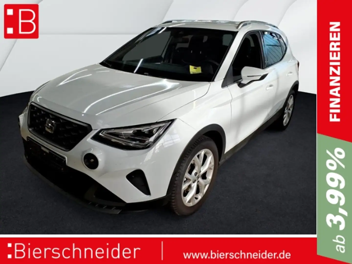 SEAT Arona 1.0 TSI DSG FR AB 199EUR NAVI REAR VIEW NSW Weiß - 1