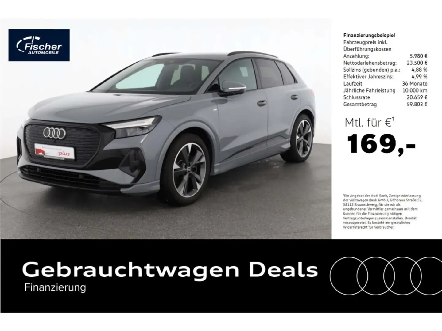Audi Q4 e-tron 40 Grau - 1